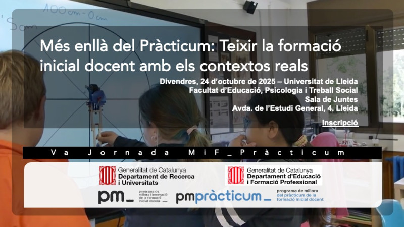 Més enllà del pràcticum: Teixir la formació inicial docent amb els contextos reals