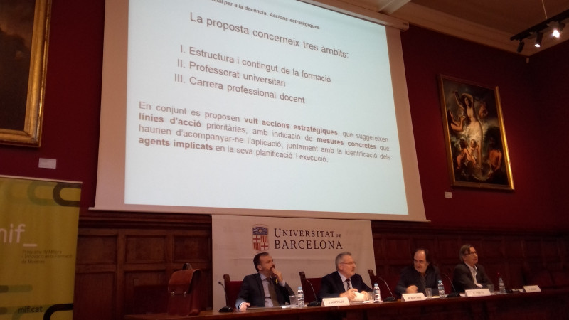 Presentació del document d’Accions Estratègiques per a la millora de la formació inicial